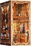 DIY Dollhouse Booknook Kit - Boohelf Insert Decor Alley. Book Nook Kits for Adults. Bookends Model - Wander Library.