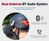 Bike Helmet Built-in Camera,Quick Release Visor By Magnetic Point,Smart Taillight with Turn Signal,Bluetooth Calg&Play