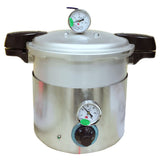 1800W High Pot Pressure Cooker with Silicone Rubber Seal Ring Dental Lab Equipment