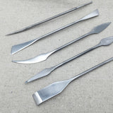 5PCS Stainless Steel Clay Carving Knife DIY Ceramic Soft Pottery Model Tool Stainless Steel Sculpture Knife For Make Pottery