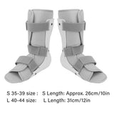 Sprained Ankle Brace Breathable Comfortable Washable Stable Foot Ankle Recovery Support Brace for Home Hospital