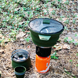 Foldable Portable Camping Silicone Boiling Water Picnic Fishing Heat-Resistant Stir Fry Pot Outdoor Cooking