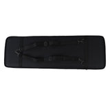 4/4 Violin Case with Hygrometer Oxford Cloth Cotton Lining Oblong Shape Violin Protection Box Portable Violin Case