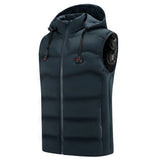 9Areas Self Heating Jackets Men's Heating Jacket Women's Warm USB Heating Vest Heating Jacket Winter Fishing Camping Ski Warm