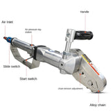 2500RPM Strong pneumatic hand cleaning machine for cardboard scrap paper used in the manufacture of cardboard box waste removal