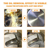Powerful Heavy Cleaner Stain Remover Multipurpose Kitchen Grills Ovens Dirt Oil Cleaning Spray Foam Washing Tool