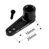 2Pcs Metal 25T Horn Arm Compatible with Futaba Savox Power HD Servo for 1/8 1/10 RC Off-Road Drift Car,2