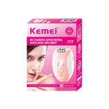 Kemei KM-189B China Product Unique Design Fast charging IPX5 Waterproof USB Charging 3 in 1 Rechargeable Lady's Epilator