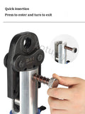 Portable 60KN Electric Pliers Professional Crimping Tool Stainless Steel Pipe Crimper