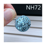 NH72/NH72A Skeletonized Mechanical Movement Black Metal 3 Hands Automatic Self-Winding Mechanism