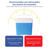 Portable Refrigerator Fridge Ice Bottle Cooler Large Capacity Warmer Freezer Insulation Box For Home Car Outdoor Camp