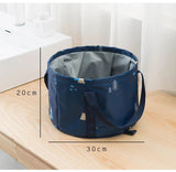 Portable Folding Outdoor Travel Laundry Basin Washbasin Washer for Ionic Bath Detox hine Foot massage