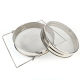 Double sieve strainer Stainless Steel Beekeeping Honey filter Net Impurity Filter Garden Supplies For Beekeeping Special Tools
