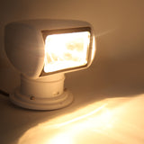 Remote Control Spotlight 360 Degree Rotating 100W Remote Control Searchlight for Yacht for Truck