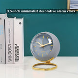 Nordic creative electronic watch, simple alarm clock, new desk, bedside student dumbbell, night light pointer