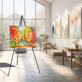 Display for Wedding, 63Inch Portable Instant Collapsible Artist Easel Stand Display, Fold Tripod