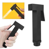 Bidet Spraye Set Copper Toilet Self Cleaning Shower Head Bathroom Accessories Handheld Black