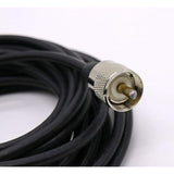 NMO Mount Magnetic Base 5M Antenna Cable Roof or Trunk Mobile PL259 Connector for Yaesu Kenwood Vertex Icom Radios