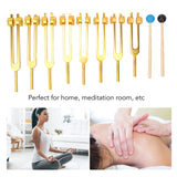 Sound Healing Tuning Fork Ergonomic Tuning Fork Aluminum Alloy 136.1Hz 126.22Hz for Home