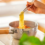 1pc, Saucepan (18.49cm/20.5cm), Stainless Steel Sauce Pan, Saucier, Kitchen Utensils, Kitchen Gadgets, Kitchen Accessories, Home Kitchen Items