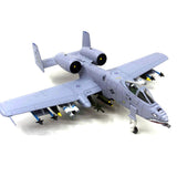 1:100 A-10 Attack Plane Metal Fighter Diecast Aircraft With Stand Display Model For Kids Adult Home Office Decor