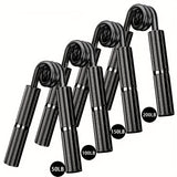 3/4/6psc Metal Hand Grip Set, 50LB-300LB Non-Slip Heavy-Duty Grip Strengthener