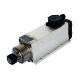 800W 1.5W 2.2KW 3.5KW 4.5KW 6KW CNC Spindle Motor 220V 380V Air Cooled Milg hine Z Axis Shaft ER20 ER25 ER32 Collet Chuck