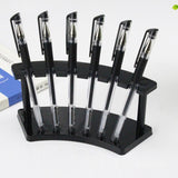 Lightweight Eyeer Display Stand Transparent Stable Eent 6 Positions Pen Holder Makeup Brush Rack