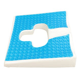 Cushion Breathe Freely Fiber Material T Shaped Opening Triangular Slope Design Elder Anti Bedsore Pad