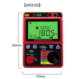 Smart Sensor 500V-5000V, 0.0-1000G ohm , Voltage Insulation Tester AR3125