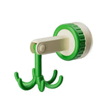 Six Claw Swivel Hook Reusable Heavy Duty Vacuum Suction Cup For Glass Home Kitchen Bathroom Hoo
