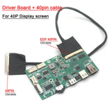 30PIN 40PIN USB Type-c DP To EDP Driver Board 2K 4K LCD Portable Projection Screen Display Notebook Phone Coaxial cable