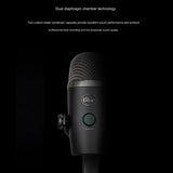 Blue small snow monster USB microphone computer professional capacitor Mic K song recording live Nano