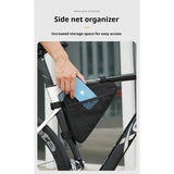 ESLNF Bike Bag Front Tube Handlebar Waterproof Cycg Bags Triangle Pouch Frame Holder Bicycle Accessories
