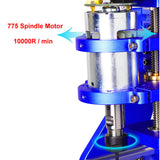 DIY Mini CNC Router Engraver 1310 Full Metal Frame Desktop PCB Milg hine Wood Carving Optional 500mW Laser Offe Control