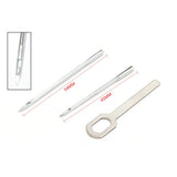 5PCS Leather Craft Lock Stitch Sewing Awl Thread Needles Stitch Leather Fabric