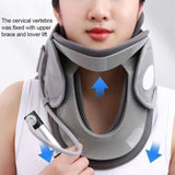 1 pc Traction Device, Adjustable Ergonomic Stretcher,Cervical Spine Alignment Neck Brace With Airbag Support