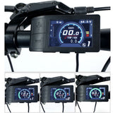 Bafang E-bike For BBS01 02 HD Motors 500C Color Display Enhanced Visibility 24V/36V/48V Battery Compatibility