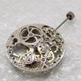 17 Jewels Sier Full Skeleton Hand-Winding Replacement Durable for ETA 6497 Watch Movement Repair Tool Parts