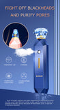 Electric removal of pores, cleaning and beauty of blackheads, oxygen injection, hydration, and acne