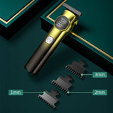 2024 New Resuxi LM-661 Rechargeable Trimmer Oil Head Electric Push Shear Hairsalon Home Men's Carved Hair Clipper