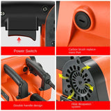 3680W Electric no dead corner dust-free electric planer old renovation putty wall skin shovel tools
