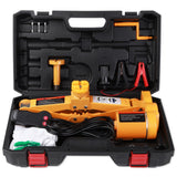 Hydraulic 12V 3ton Lifter Stand Auto Tire Wheel Lifting Disassembly Repair Tools Kit Electric Car Jack