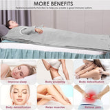 Infrare Weight Loss and Slimming Thermal Blanket Detox Sauna with Sleeves for Home Spa Salon