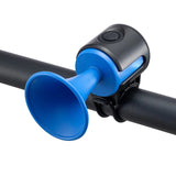 Bike Electronic Loud Horn ABS 120db Safety Electric IPX4 Speaker Alarm Ring Bicycle Handlebar Warning Bell