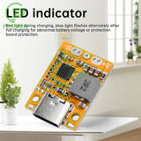 2/3S Mini Lithium-ion Battery Module Type-C Interface Support QC Fast With Charging Indicator Light