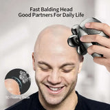 Resuxi MS-673Electric new full body washable electric shaver multifunctional household razor six-blade bald hair clipper