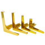 4PCS Furniture Sofa Chair Leg Iron Legs Cupboard Table Bed legs Golden Sofa Legs