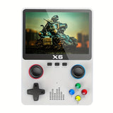 X6 Game Console，8.89 Cm IPS Screen Mini Game Console
