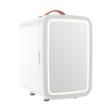 Car Makeup Mirror Facial Mask Portable Beautty Refrigerator Mini Geladeira Skincare
